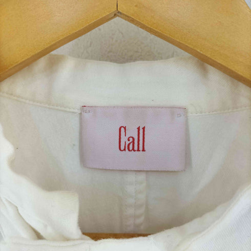 Call  Stand collar pullover shirt スタンドカラー プルオーバー シャツ メンズ JPN:2